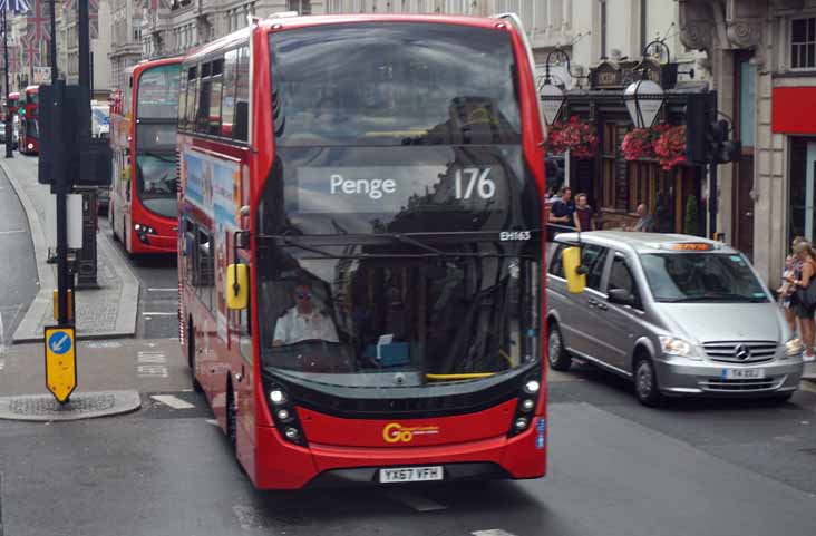 Go-Ahead London Alexander Dennis Enviro400HMMC EH163